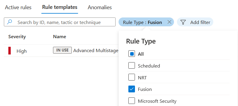 Select fusion data source